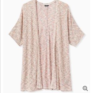 Torrid Multi Spice Dye Hacci Dolman Caridgan NWT